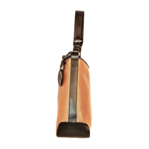 Zijkant van de Tweet Manor Tote bag.