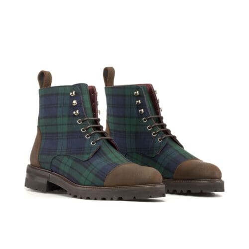 tartan enkellaarsjes