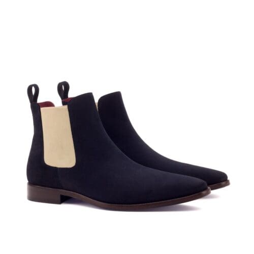 chelsea in navy suede