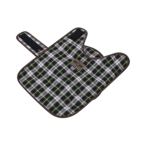 tartan binnenkant waxjas teckel