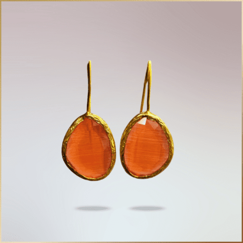 oorbel hanger oranje